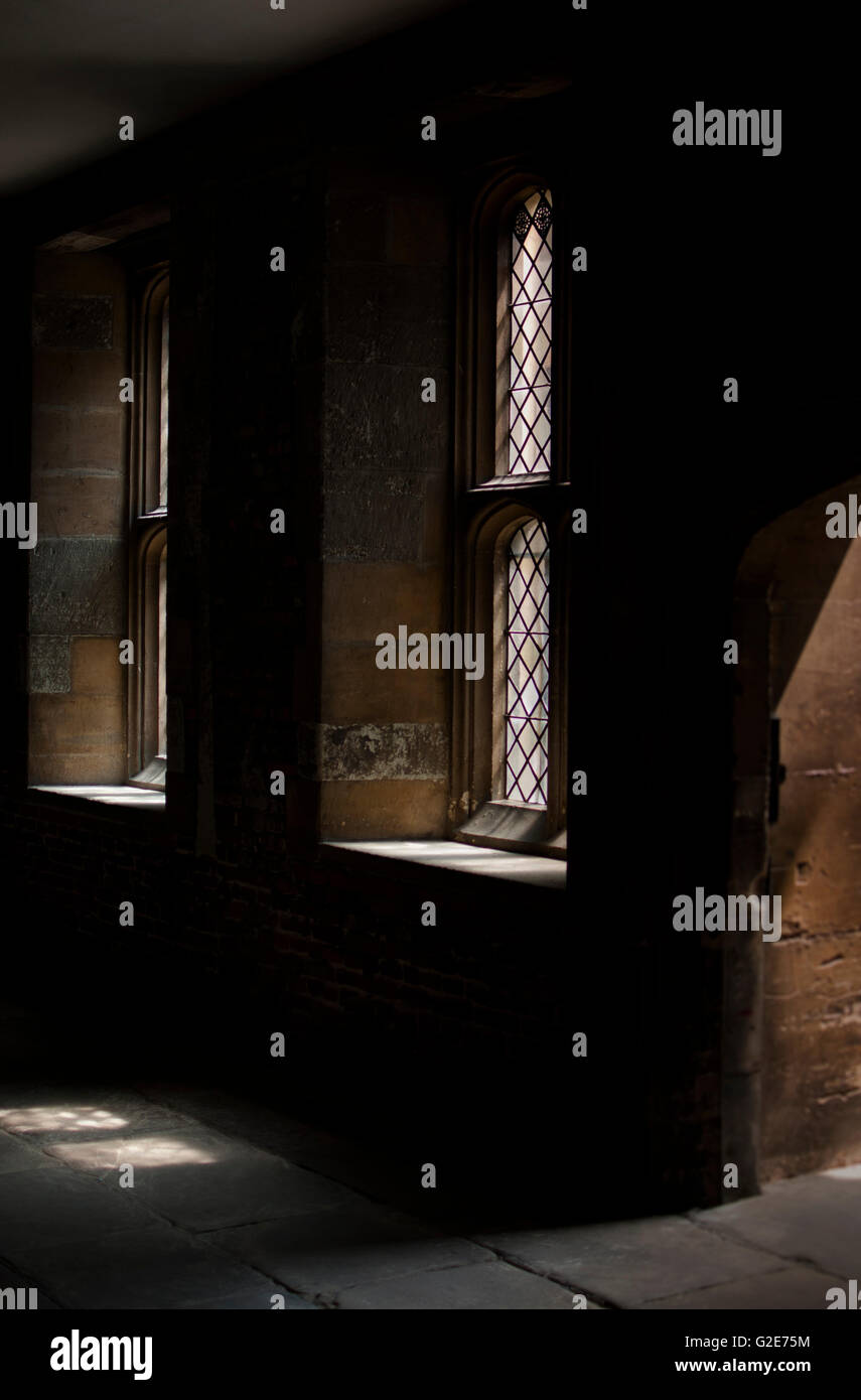 Dark Room Hampton Court Palace. Foto Stock