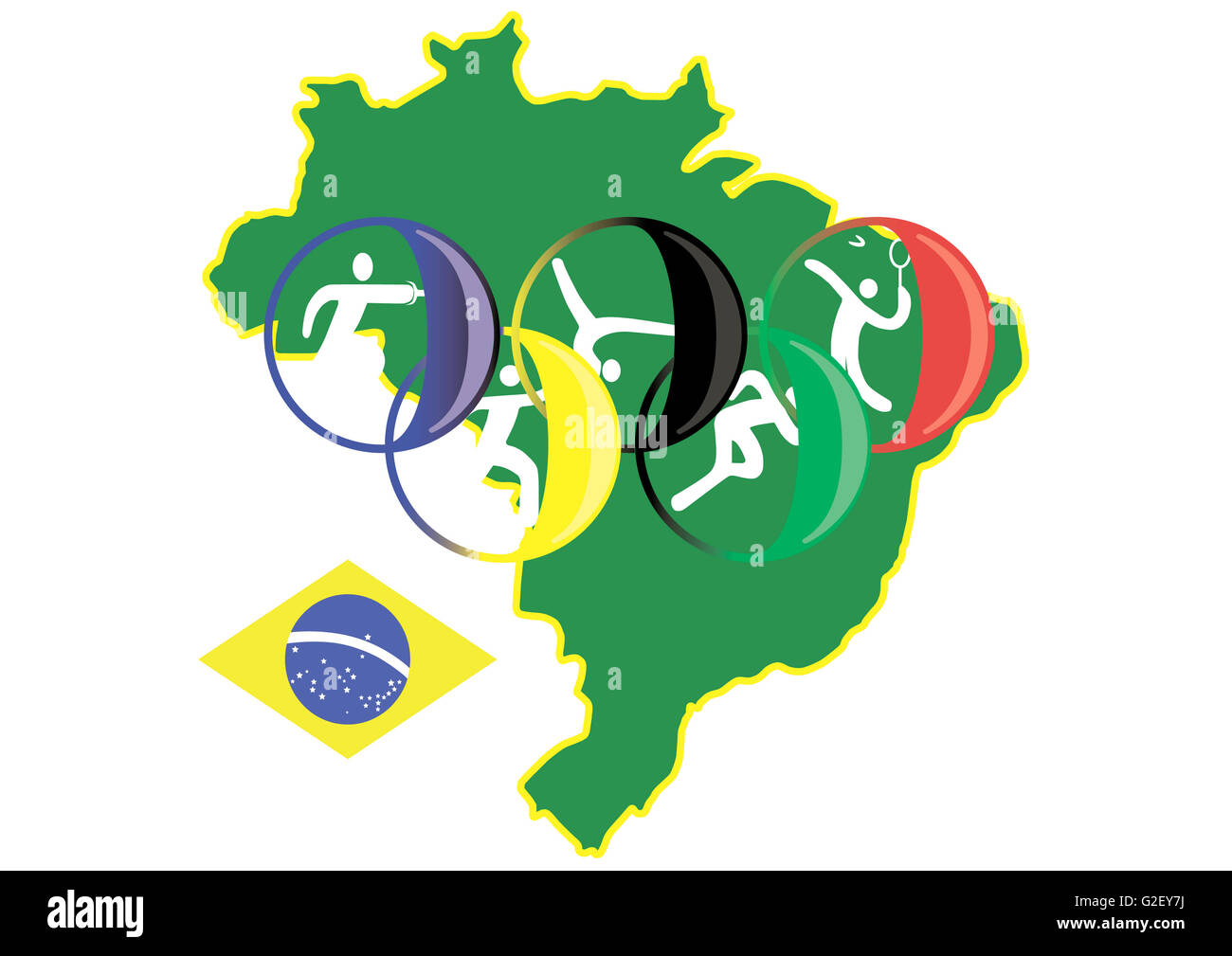 Brasilia sport 2016 Foto Stock