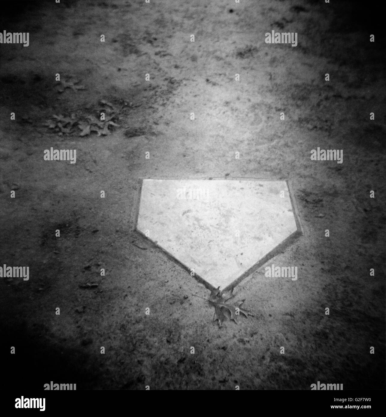 Home Plate Foto Stock