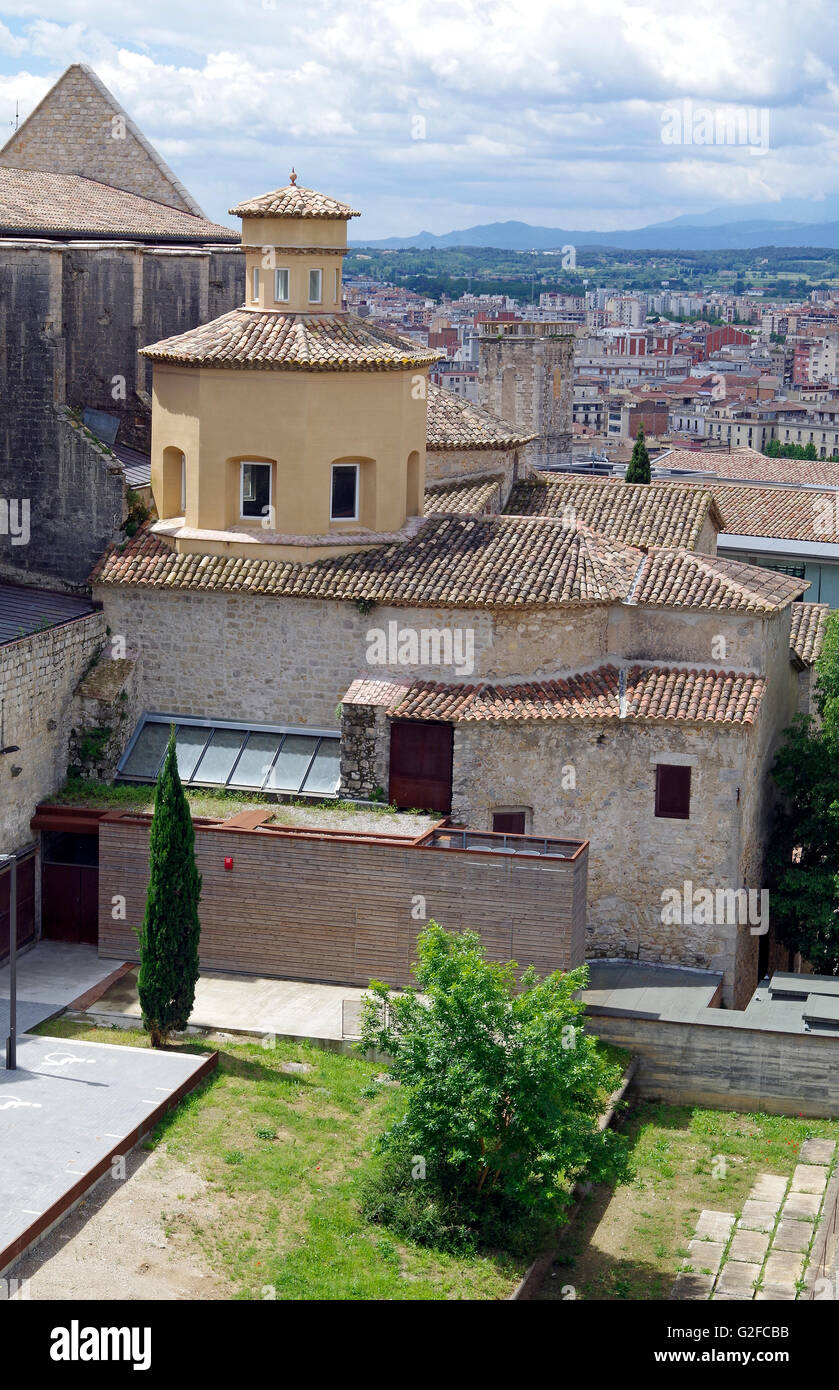 Girona, Spagna, Chiesa di Sant Domenec San Domenico Foto Stock