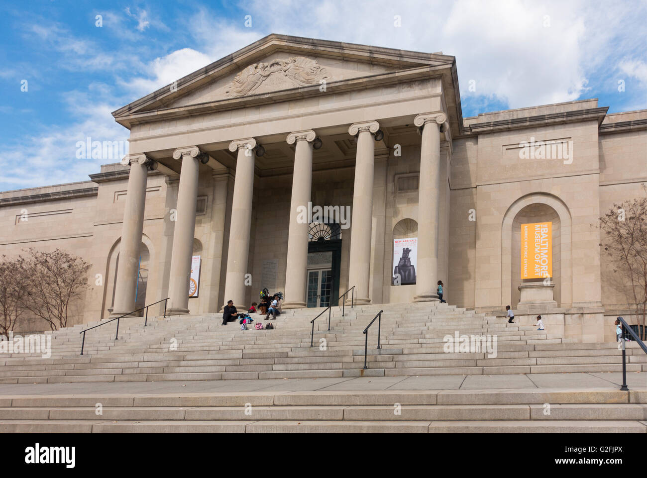Baltimore Museum of Art Maryland MD Foto Stock