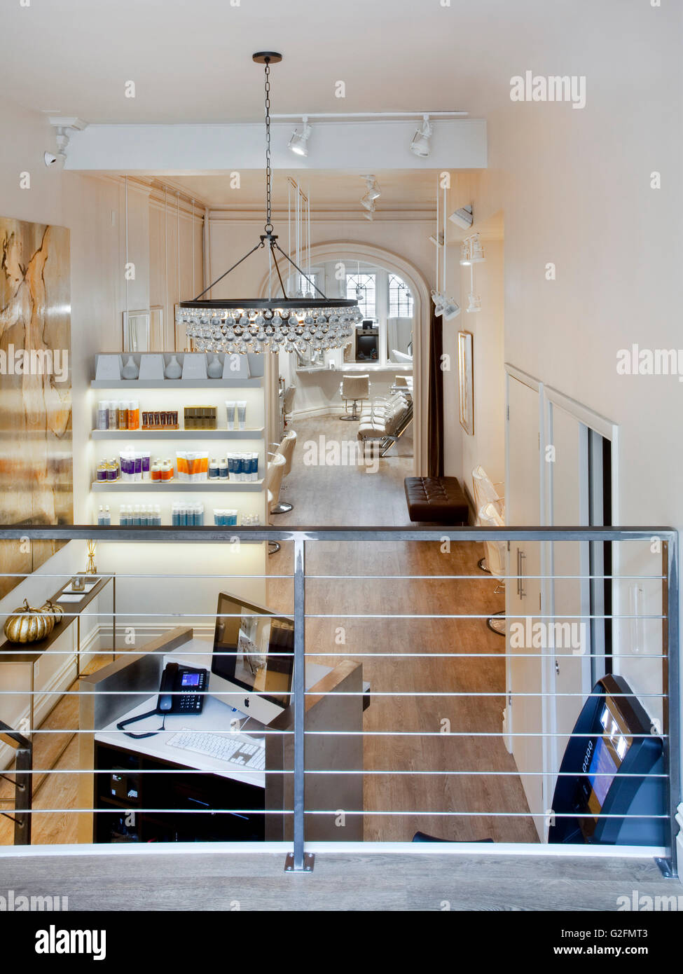 Salone di bellezza Foto Stock