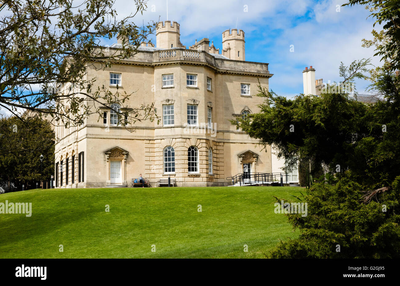 Fort Royal House da Fort Royal Gardens presso la University of Bristol REGNO UNITO Foto Stock