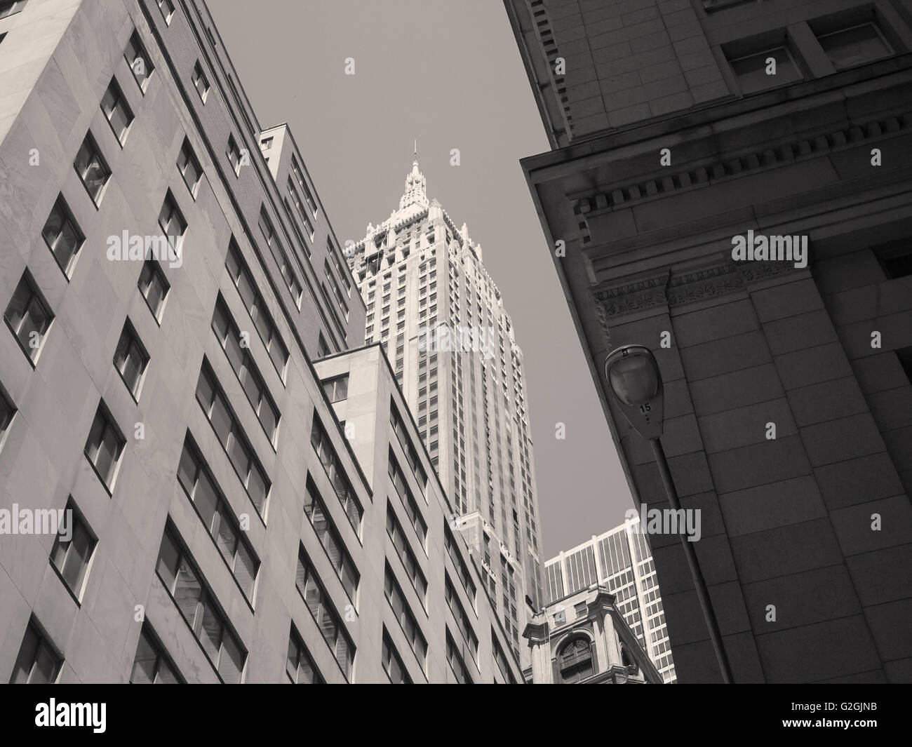 Wall Street Foto Stock