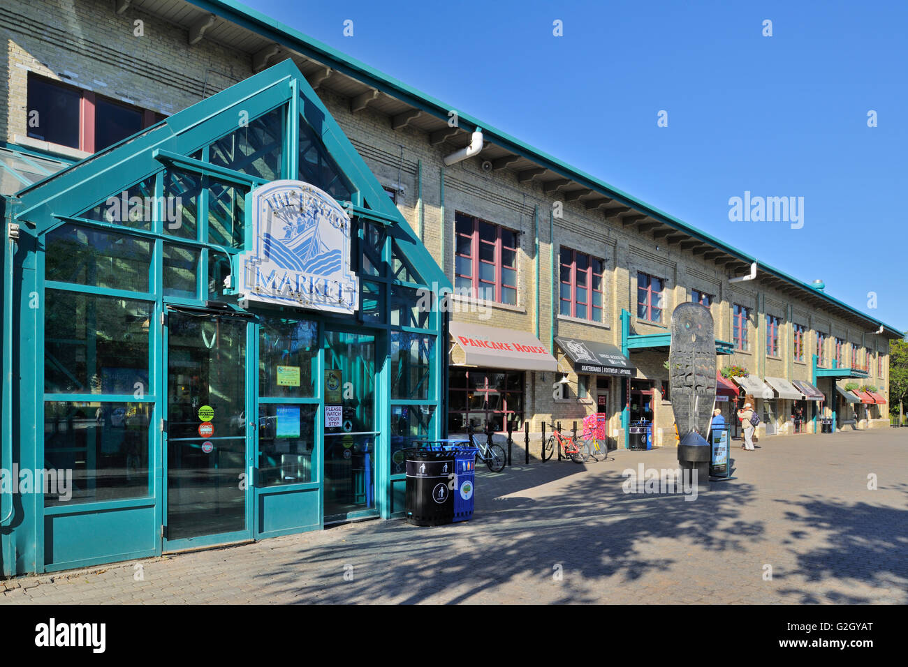 Le forche Winnipeg Manitoba Canada Foto Stock