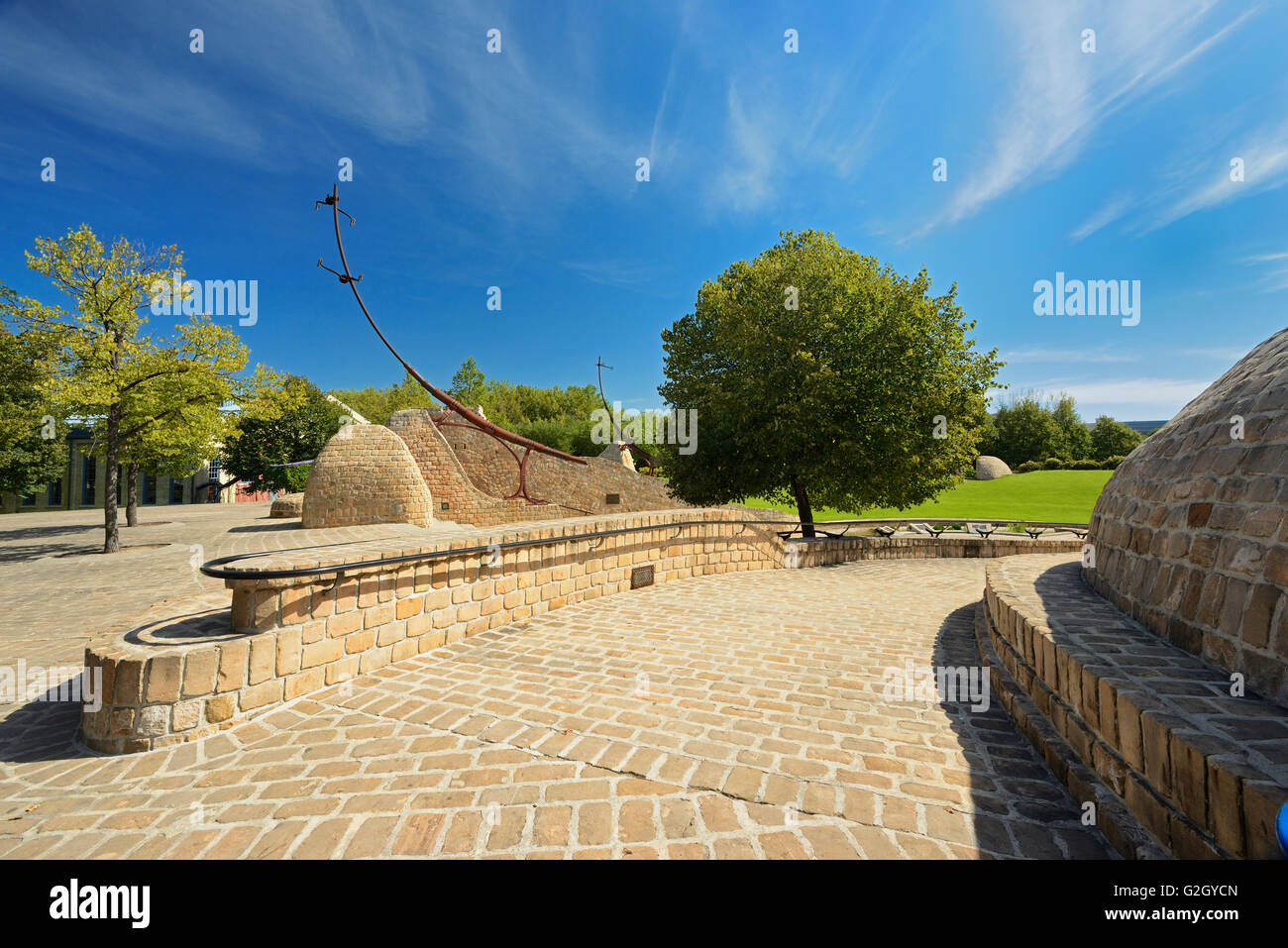 Celebrazione Oodena cerchio in corrispondenza di le forche Winnipeg Manitoba Canada Foto Stock