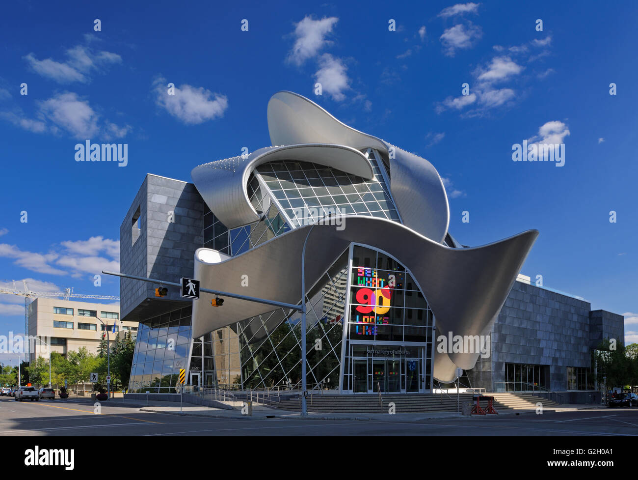 Galleria d'arte di Alberta Edmonton Alberta Canada Foto Stock