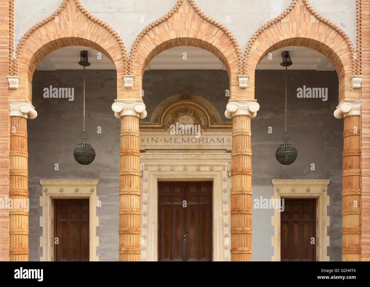 Sant'Agostino, Florida's Memorial storica Chiesa Presbiteriana fu costruito nel 1889 da business tycoon Henry Morrison Flagler. Foto Stock