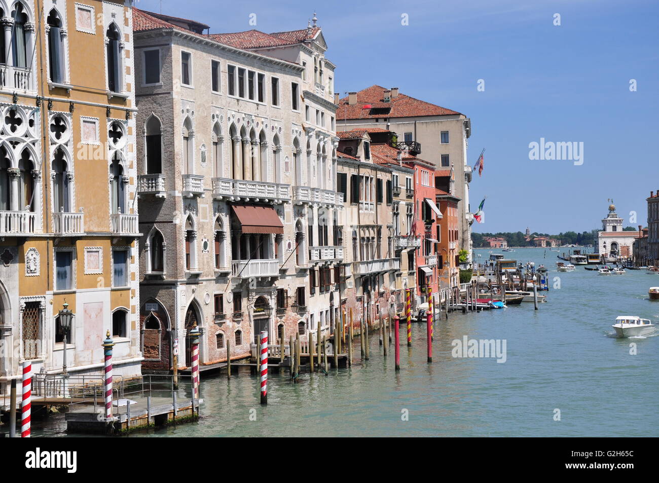 Canal Grande Venezia Foto Stock