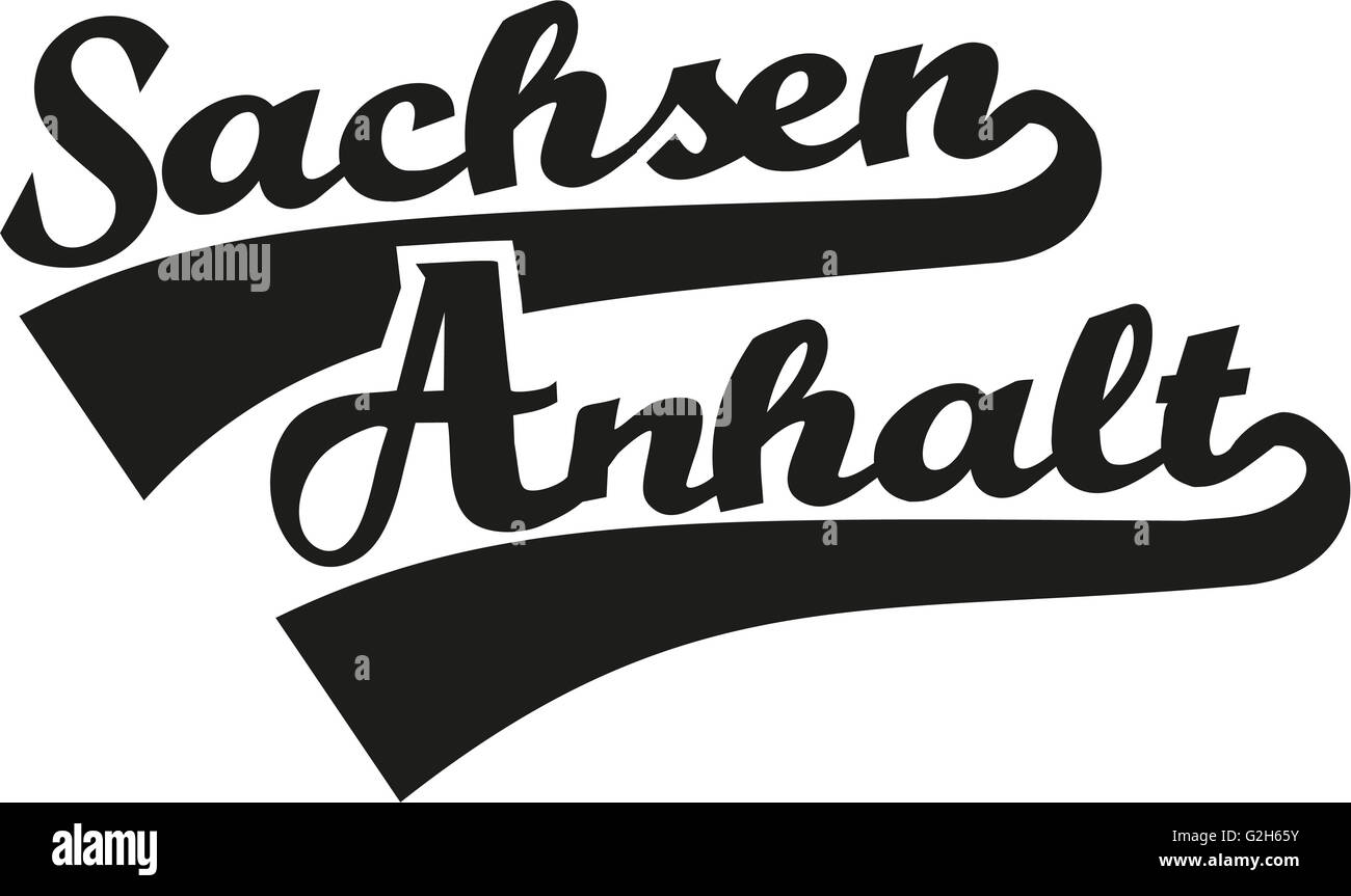 Sassonia-Anhalt Foto Stock