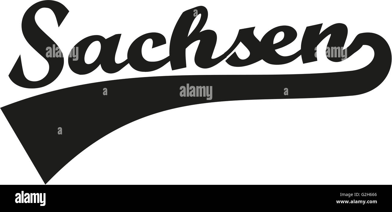 Tedesco di Sassonia Foto Stock