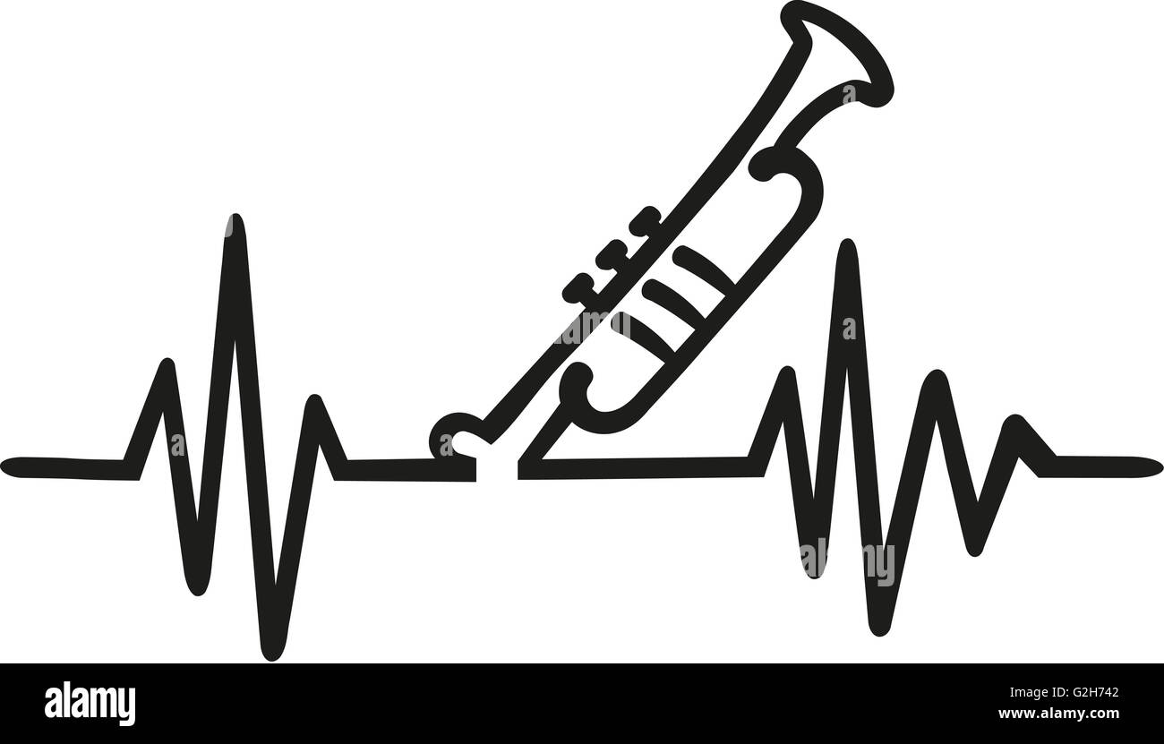 Tromba frequence Foto Stock