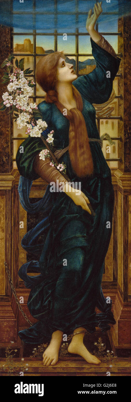 Sir Edward Coley Burne-Jones - spero - Museo delle Belle Arti di Boston Foto Stock