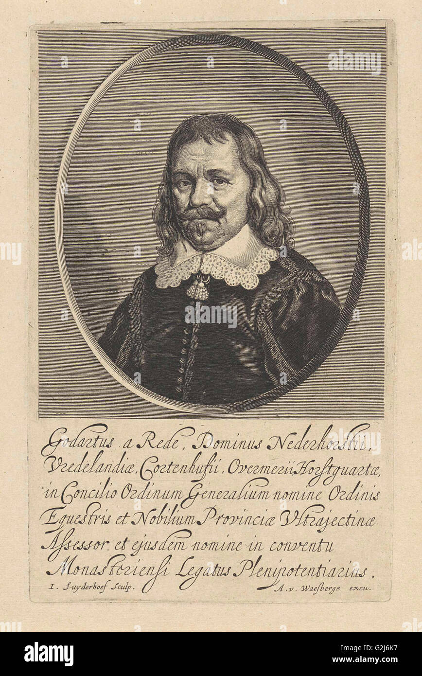 Ritratto di Godard van Reede, Jonas Suyderhoef, Abramo van Waesberge (MI), 1644 Foto Stock