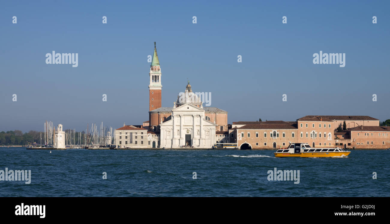 Isola di San Giorgio Maggiore Foto Stock