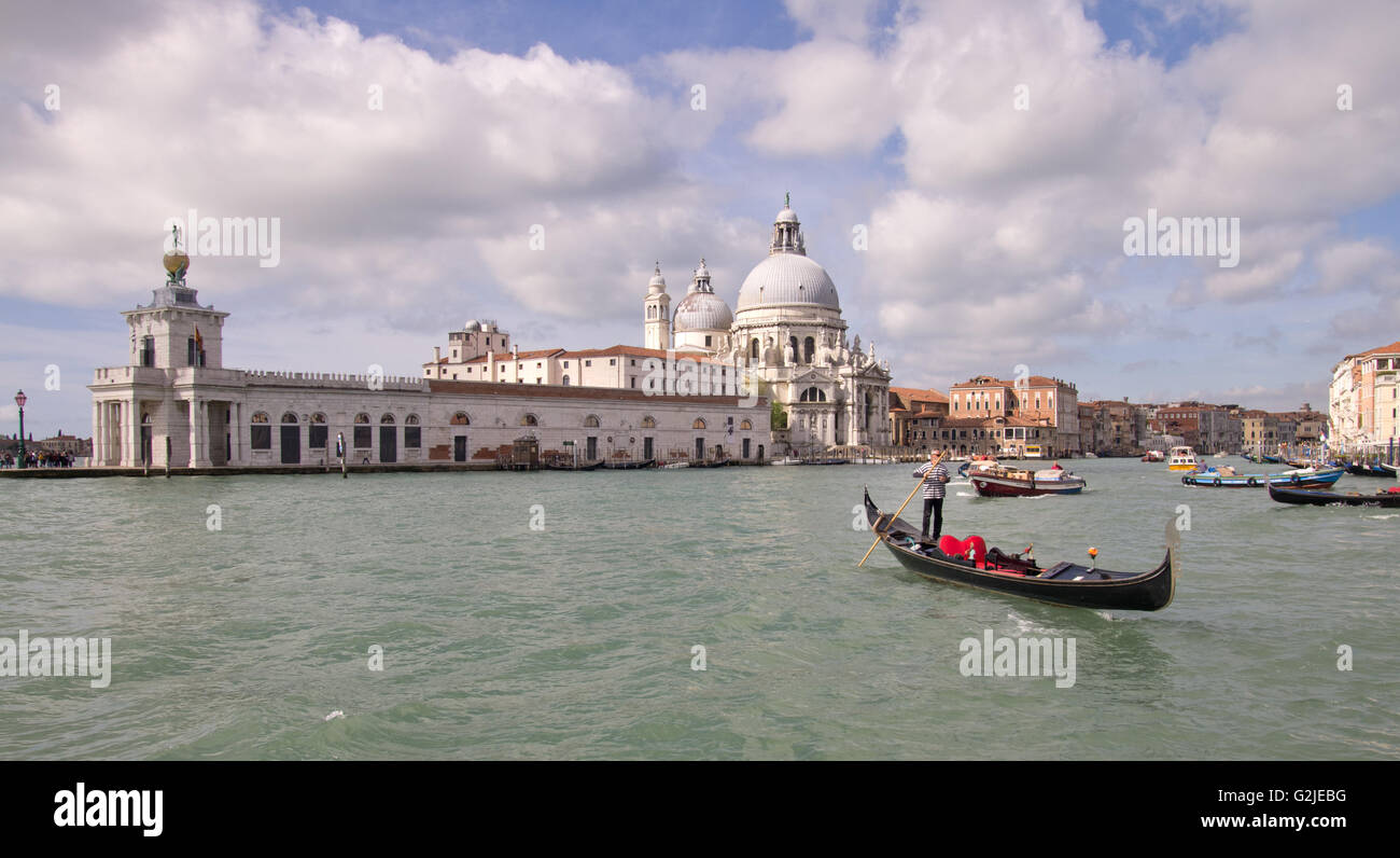 Il Canal Grande Venezia Foto Stock