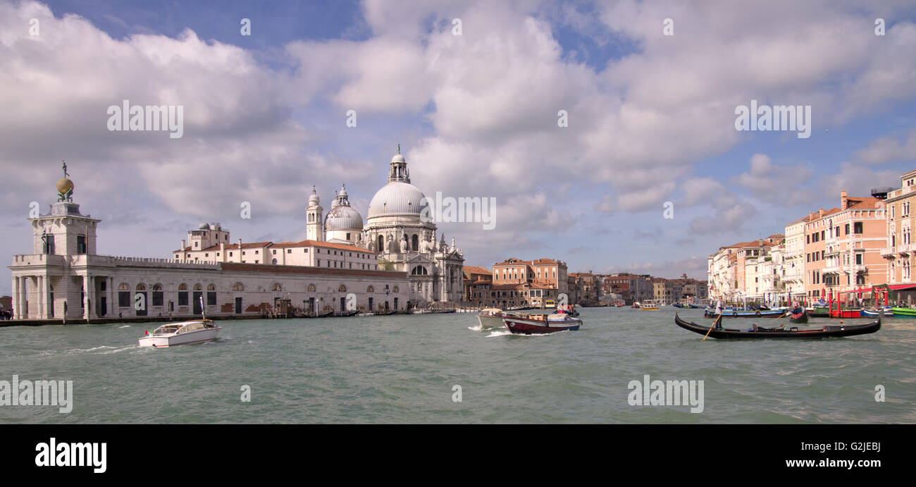 Il Canal Grande Venezia Foto Stock