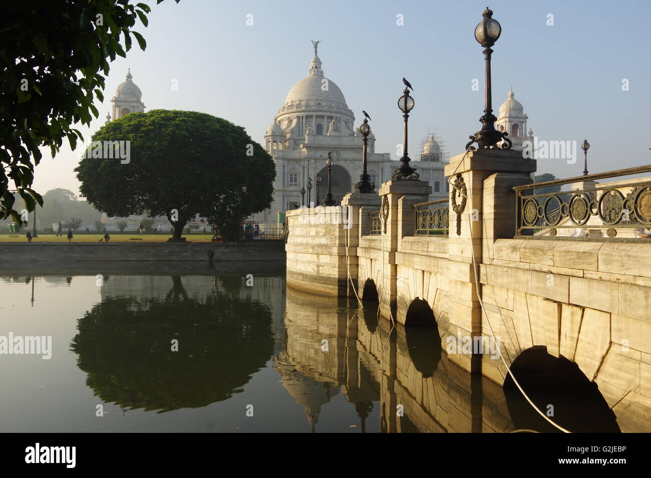 Victoria Memorial, Calcutta, Calcutta, India Foto Stock