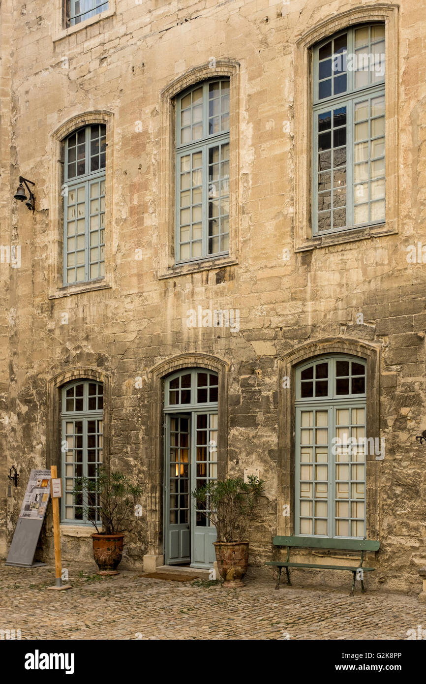 Museo della letteratura provenzale e la storia, le tradizioni e le arti, Palais du Roure, Avignone, Provence-Alpes-Côte d'Azur, in Francia Foto Stock