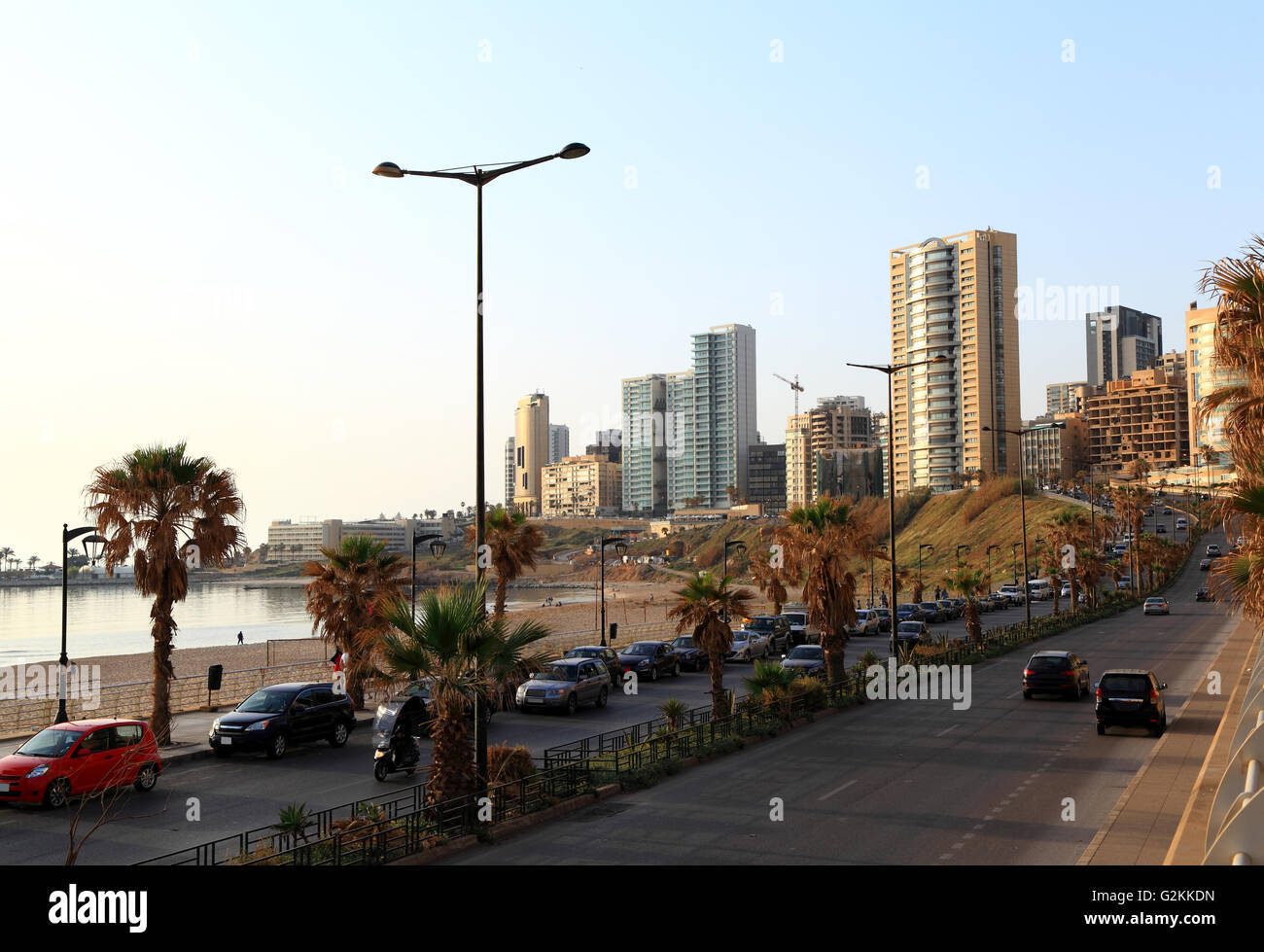 Beirut, la vita in città Foto Stock