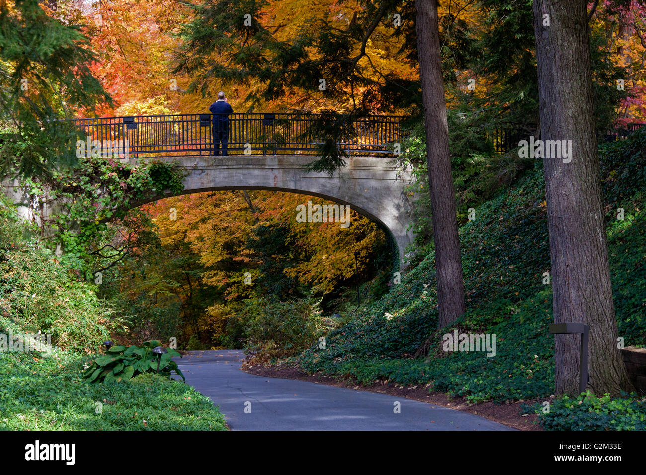 Longwood Gardens di Kennett Square, Pennsylvania Foto Stock