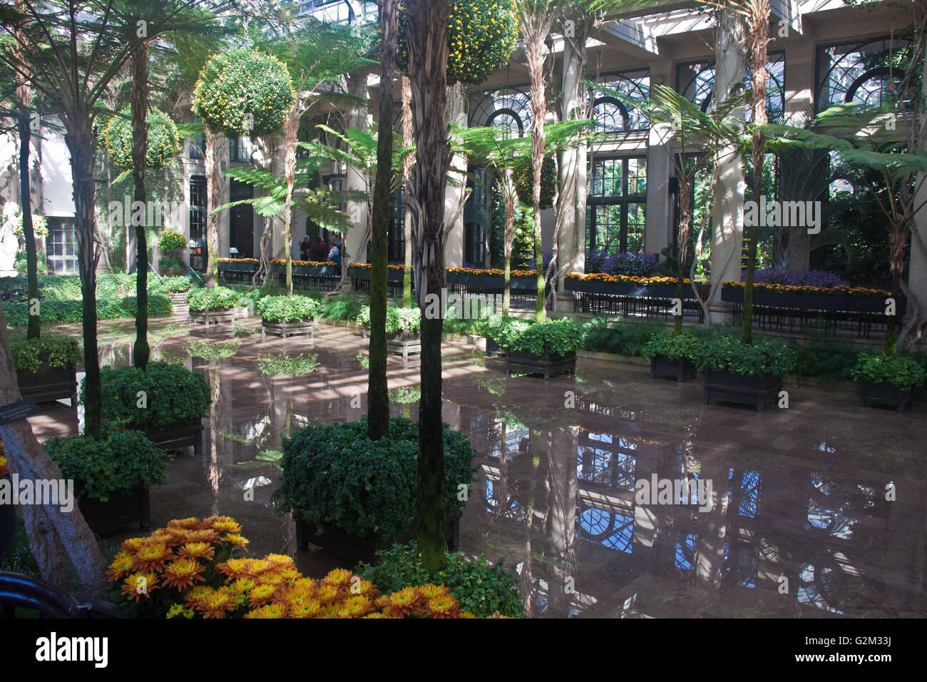 Longwood Gardens di Kennett Square, Pennsylvania Foto Stock