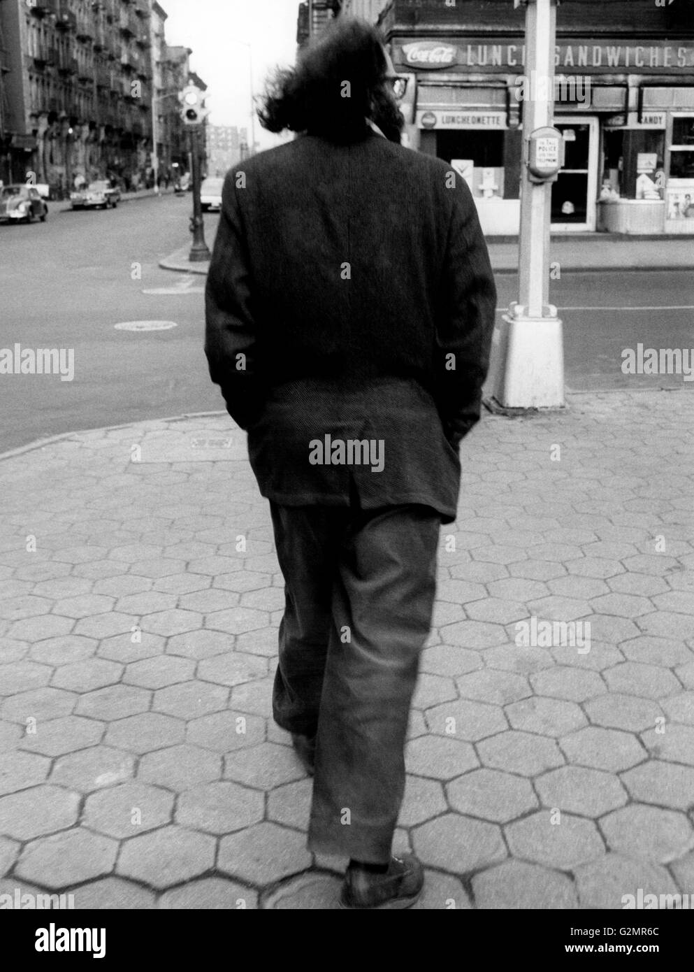 Allen Ginsberg,new york 1966 Foto Stock