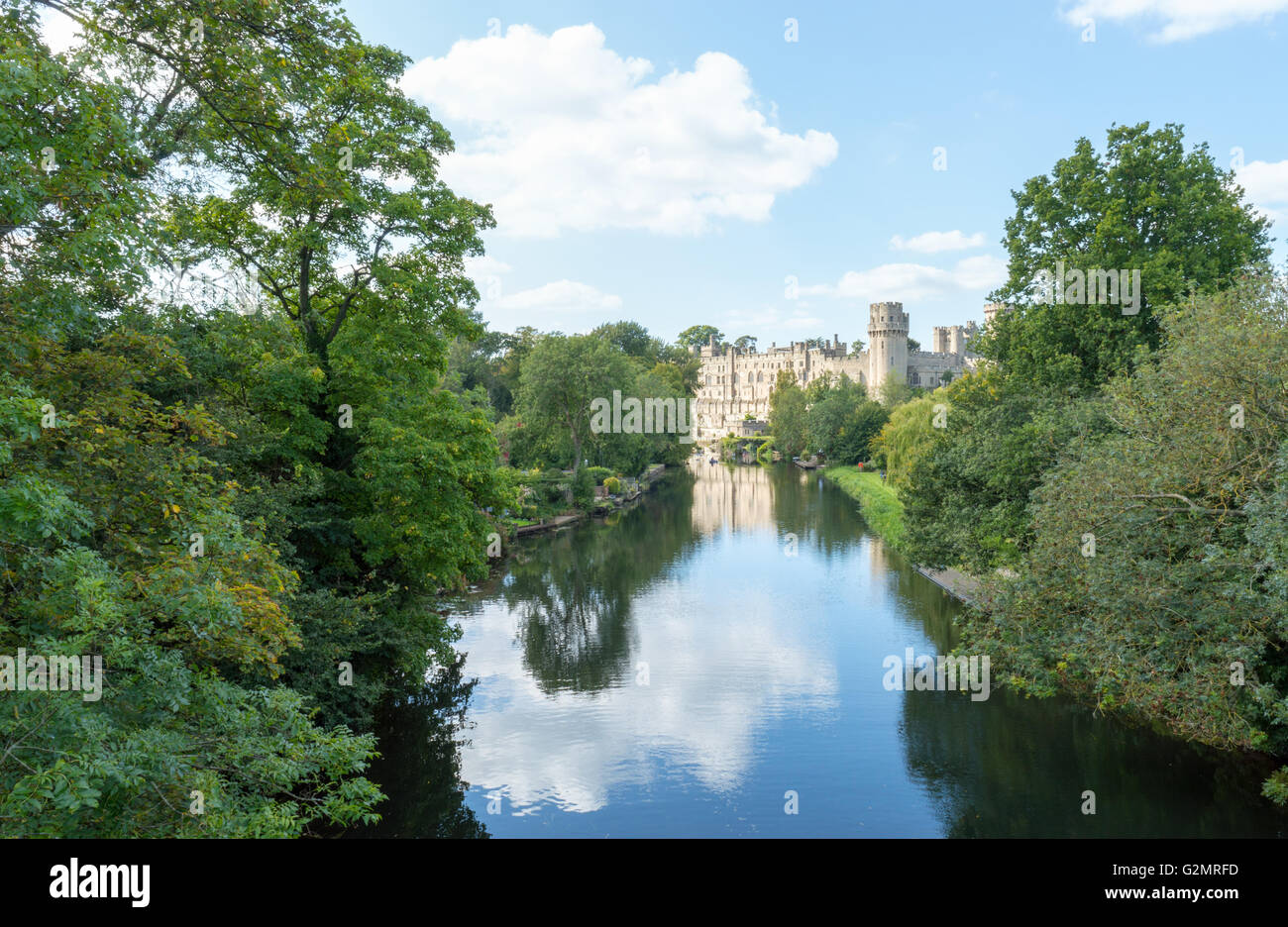 Castello di Warwick Foto Stock