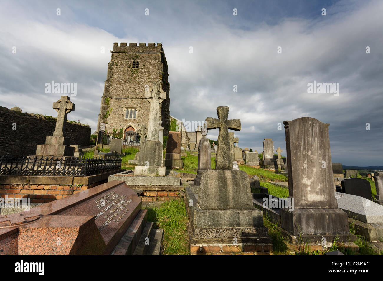 Chiesa di Illtyd, Gwynno e Dyfodwg, Llantrisant, Widnes Foto Stock
