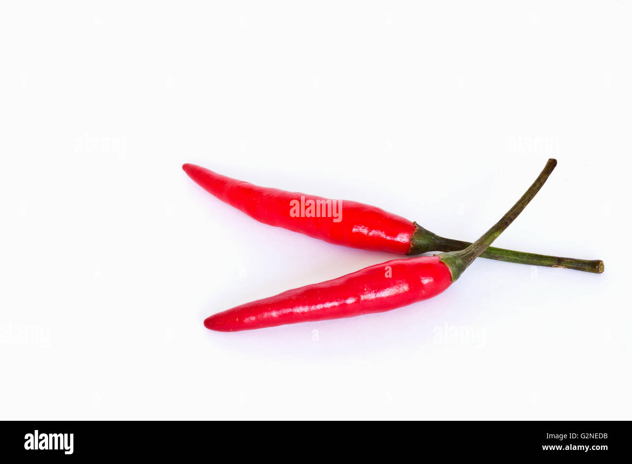 Red Hot Chili Peppers su sfondo bianco Foto Stock