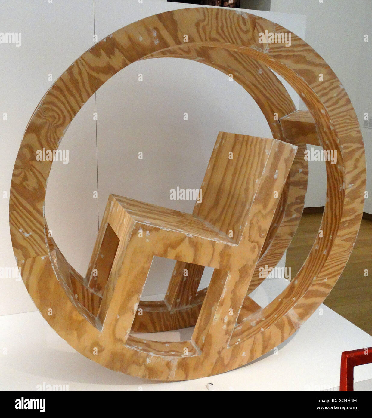 Zelhem da Ineke Hans (b.1966) sedia a dondolo sabato (working model), da sette sedie in sette giorni design serie 1993, Foto Stock