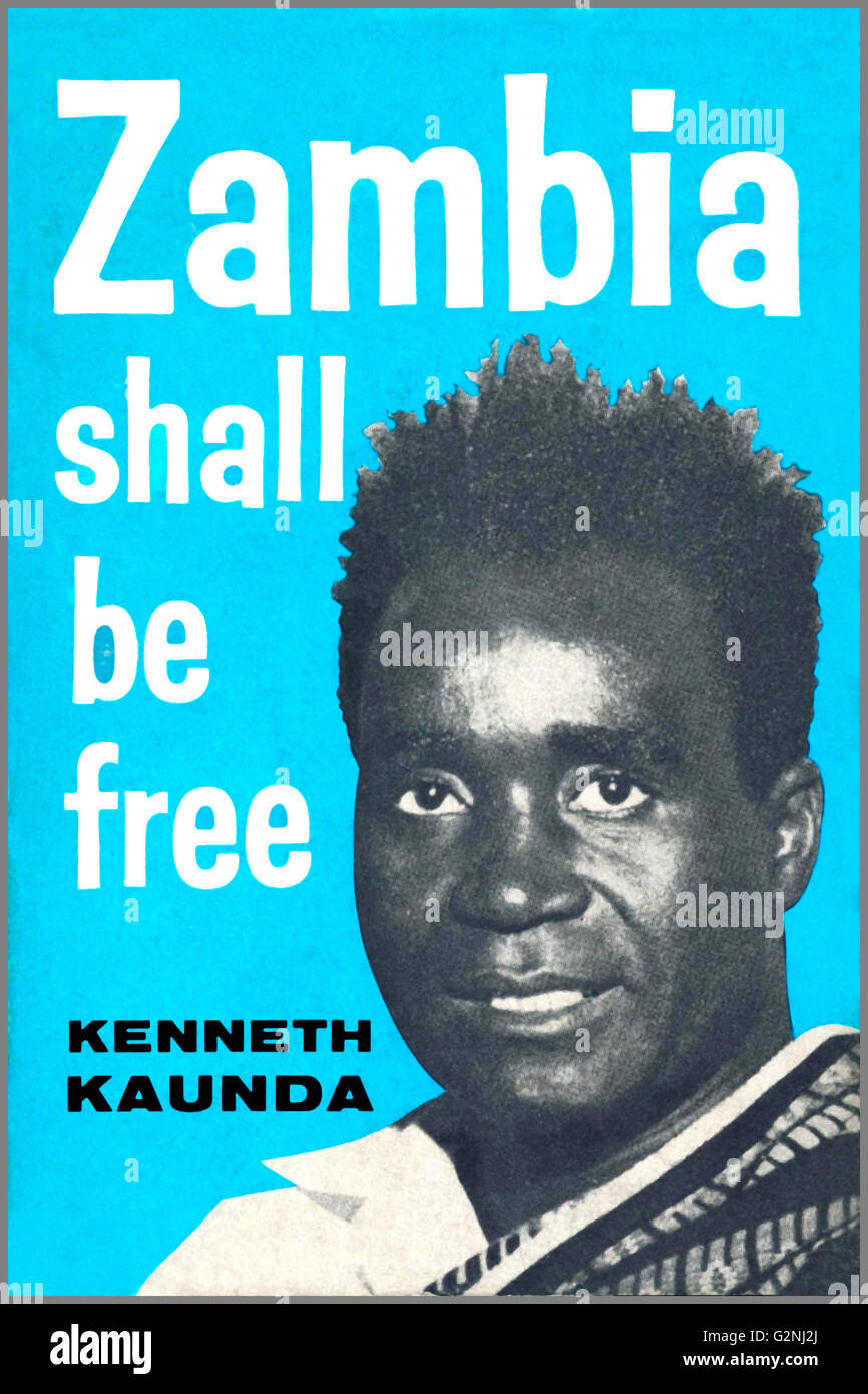 Kenneth Kaunda (1924- ), servita come primo Presidente dello Zambia, dal 1964 al 1991. Foto Stock