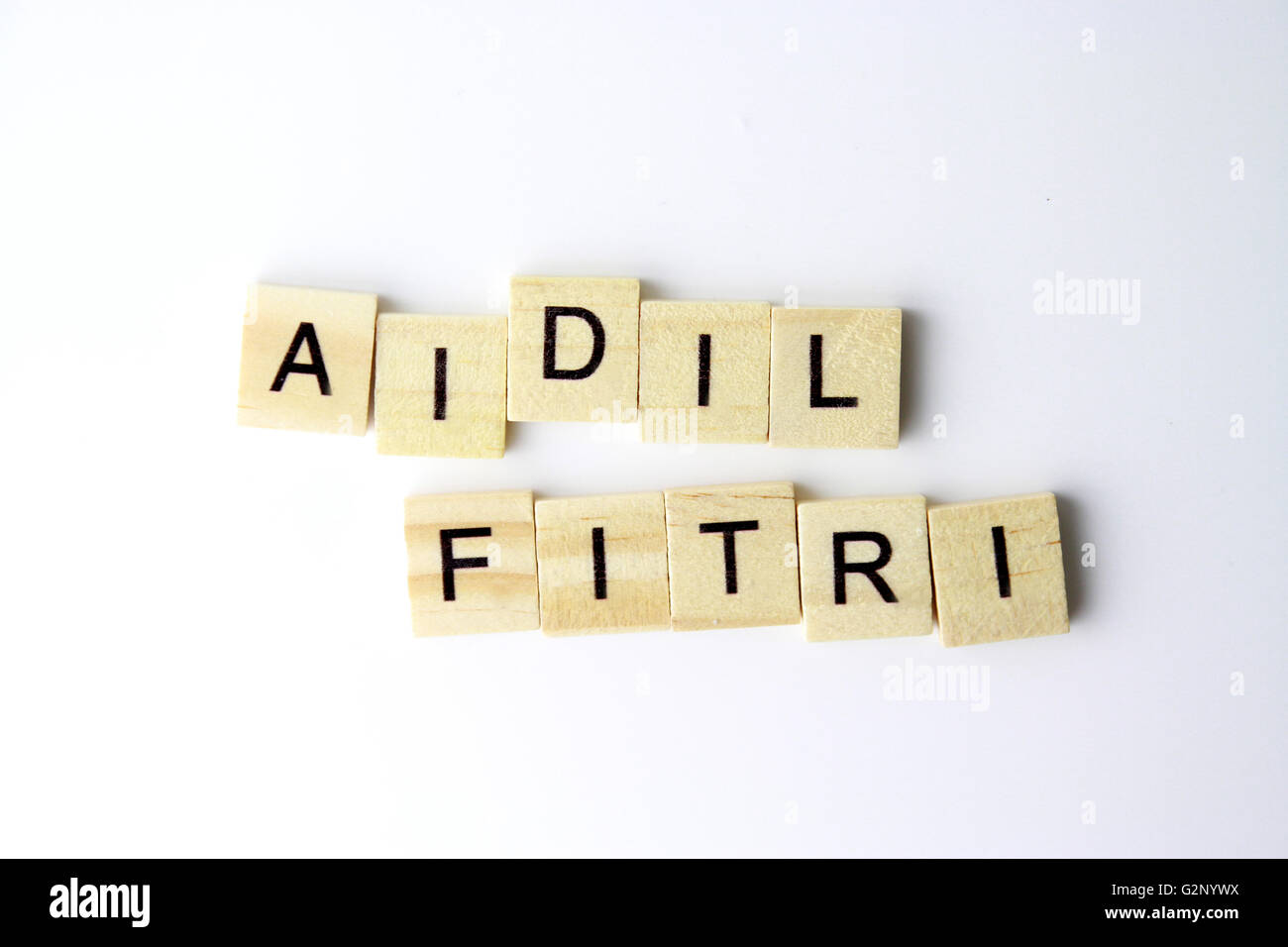 Eid al-Fitr è un importante festa religiosa celebrata dai musulmani di tutto il mondo che segna la fine del Ramadan Foto Stock