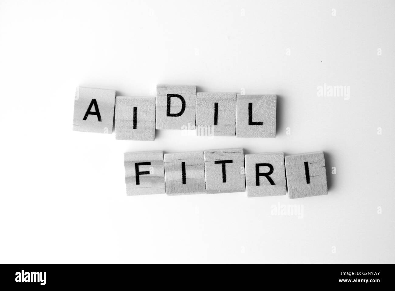 Eid al-Fitr è un importante festa religiosa celebrata dai musulmani di tutto il mondo che segna la fine del Ramadan Foto Stock