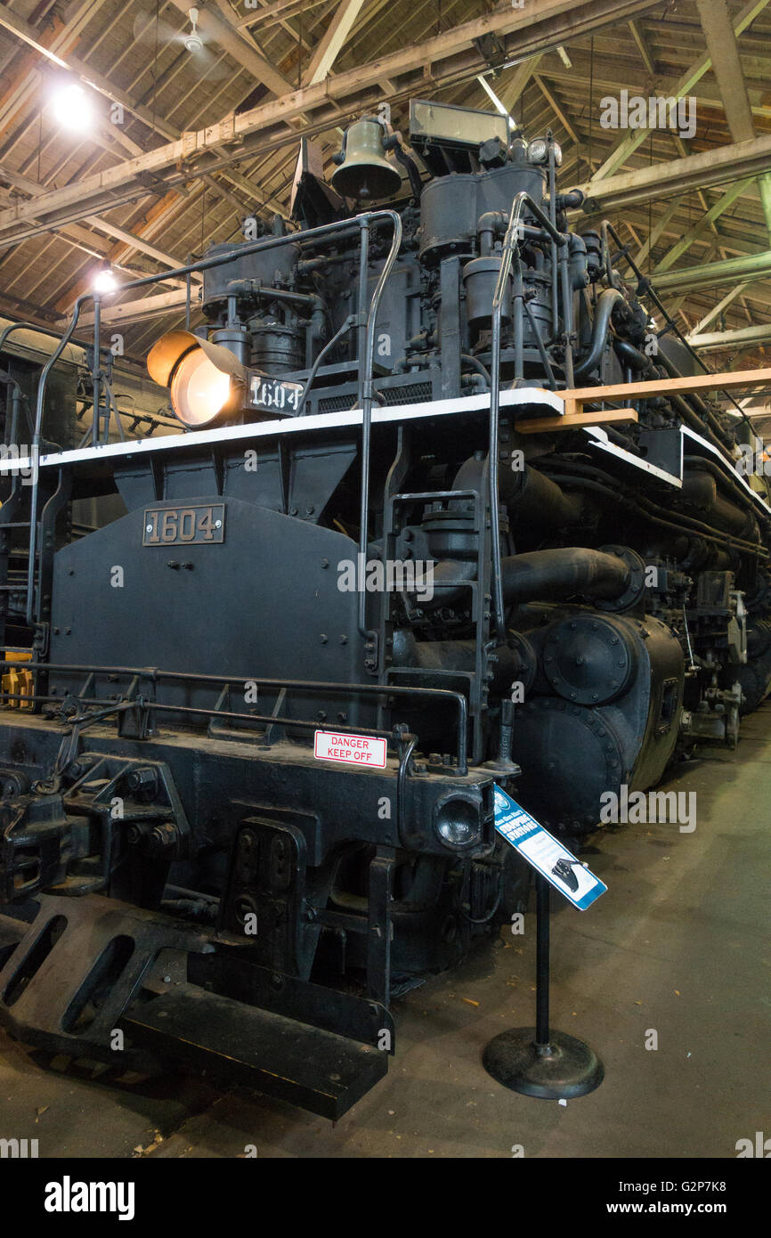 B & O Railroad Museum in Baltimore Maryland MD Foto Stock