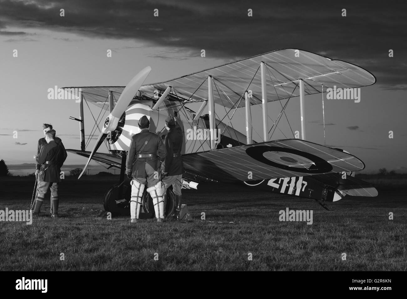 Sopwith Snipe, ZK-SNI, a Stow Maries Foto Stock