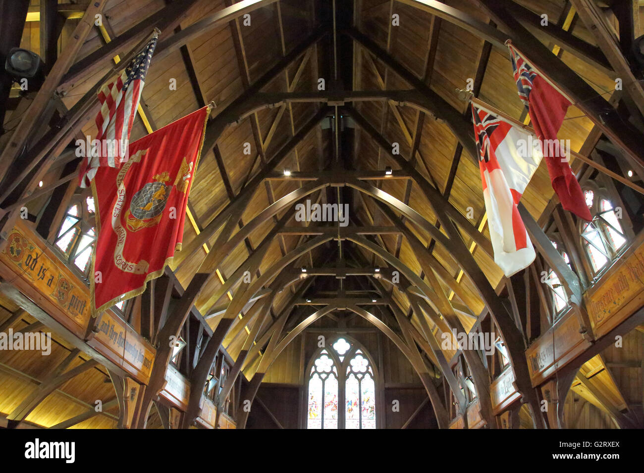 Old St Pauls in Wellington sull'isola nord della Nuova Zelanda Foto Stock