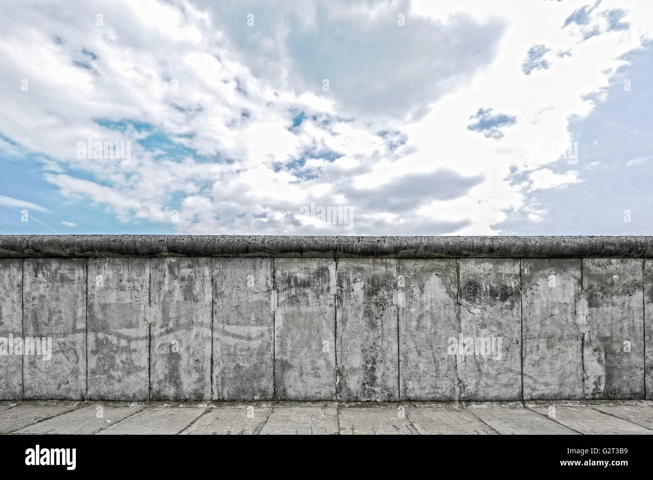 Bernauer street, Memoriale del Muro di Berlino Foto Stock