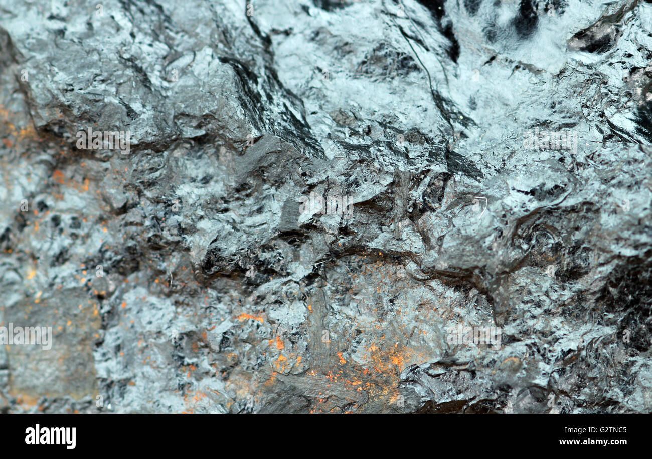 Macro Immagine del carbone Foto Stock