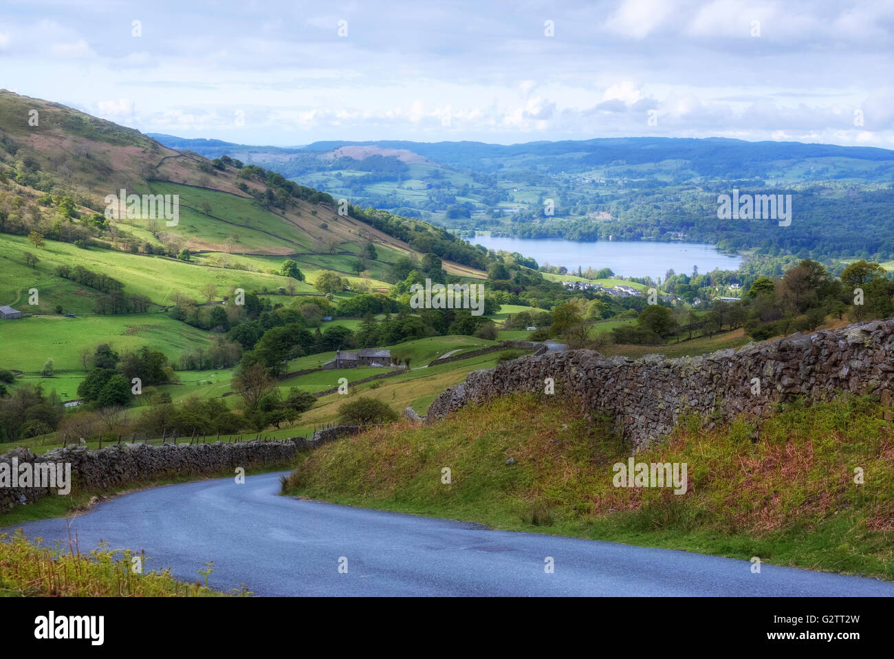 Windermere, Lake District, Cumbria, England, Regno Unito Foto Stock