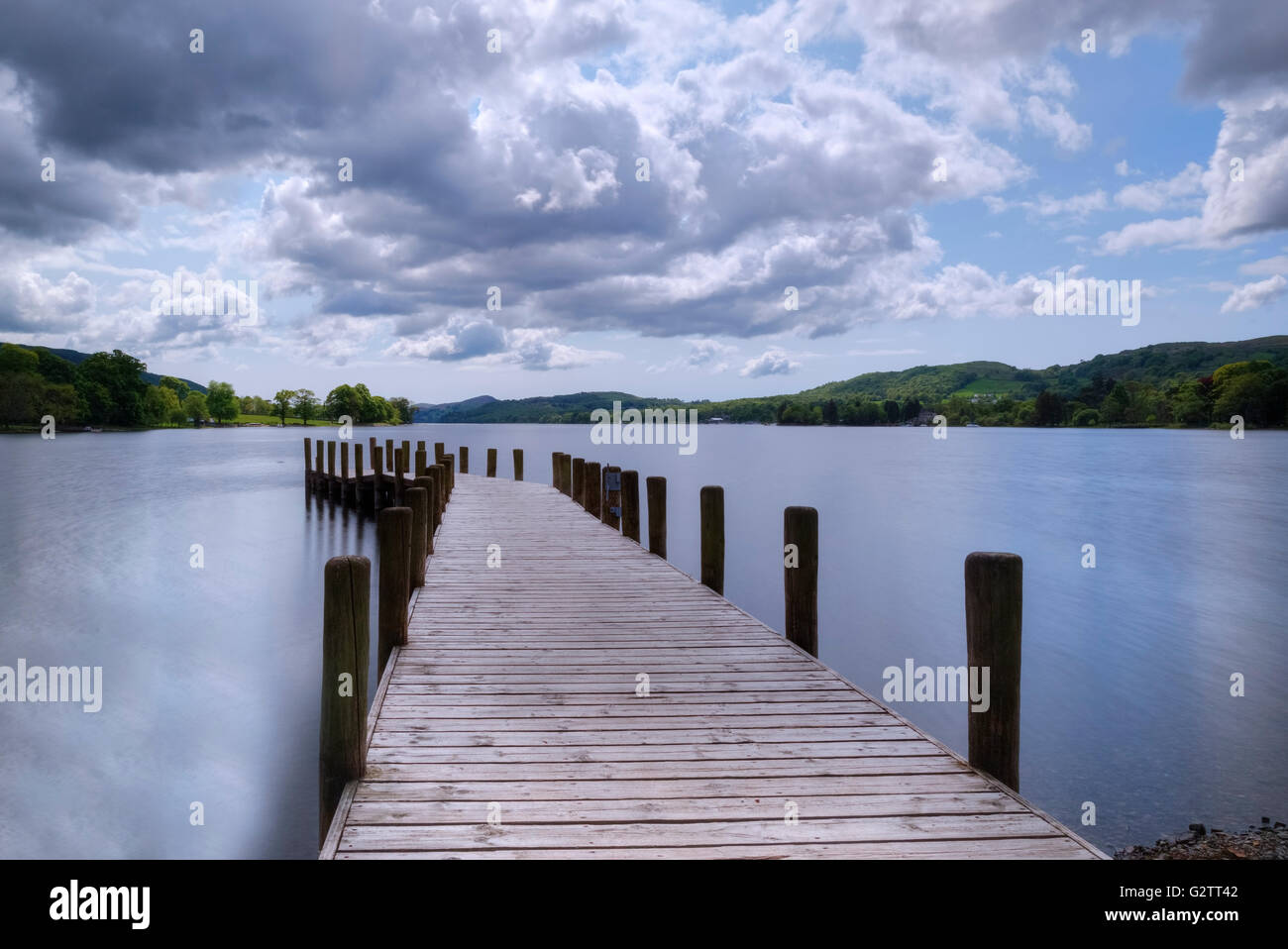 Alta Nibthwaite, Coniston Water, Lake District, Cumbria, England, Regno Unito Foto Stock