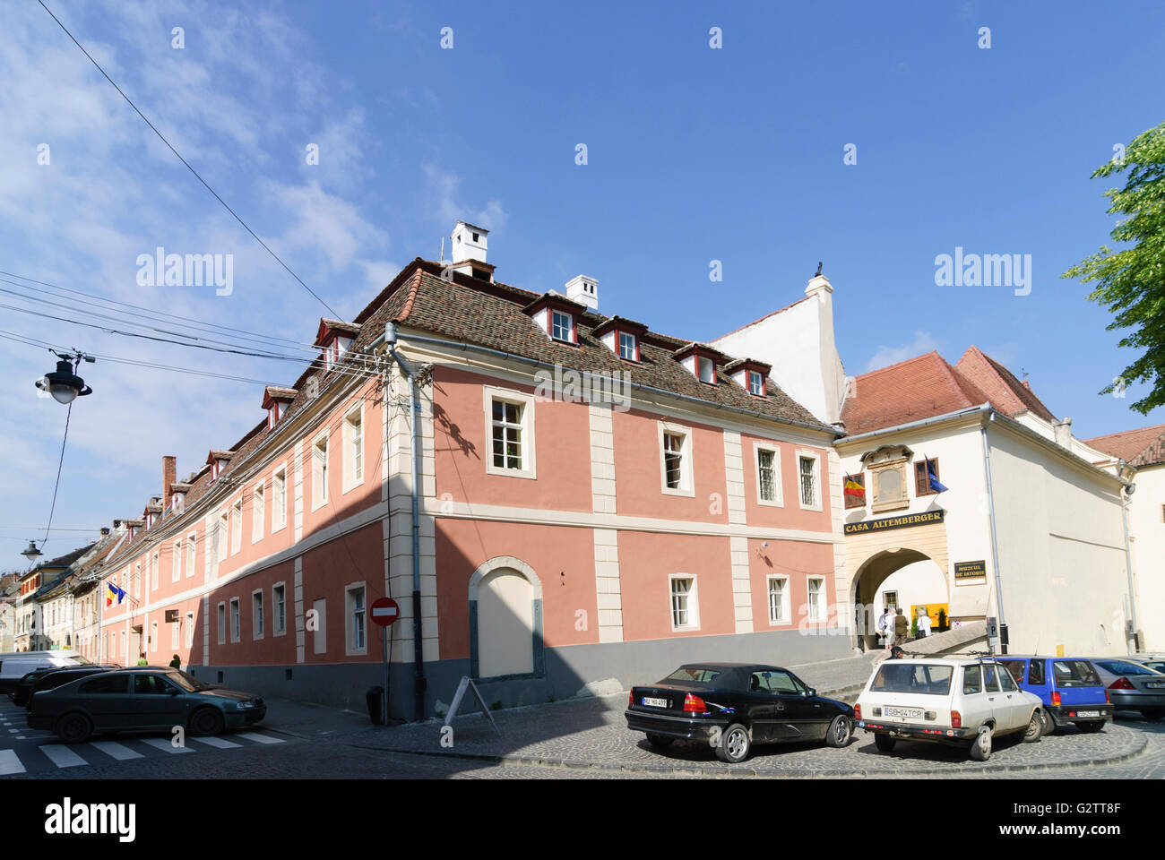 Il vecchio municipio , il Museo Storico di oggi, Romania, Transilvania, Transilvania, Siebenbürgen (Transsilvanien) , Sibiu (Hermannstad Foto Stock