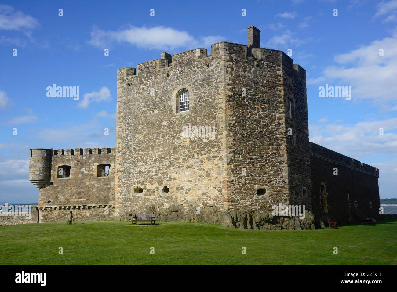 La Scozia, Edimburgo, Castello di nerezza. Foto Stock
