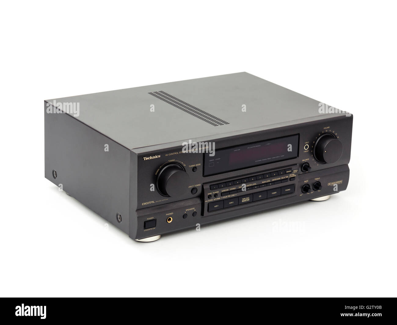 Technics SA-GX670 Ricevitore stereo con AV (Audio Surround) le funzioni dal 1994 Foto Stock