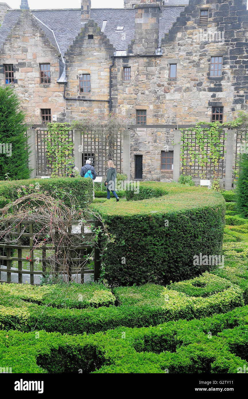 La Scozia, Glasgow, Provand's Signoria, Physic Garden. Foto Stock