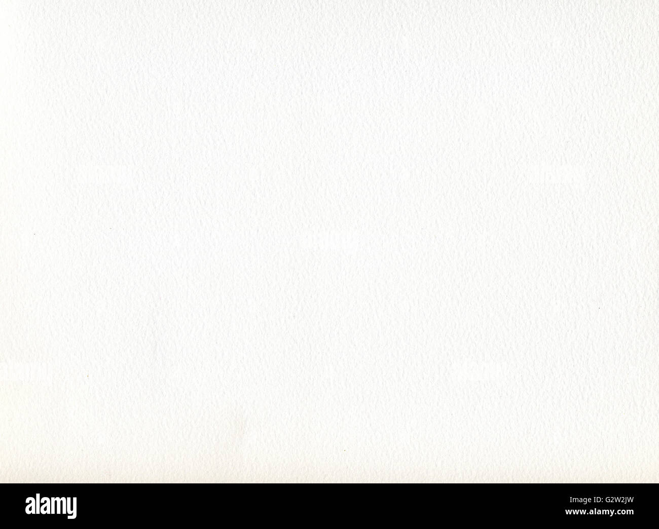 Carta acquerello texture, astratto bianco carta vuoto Foto stock