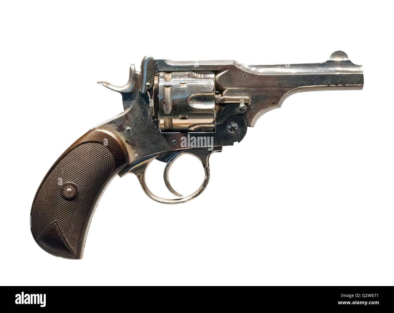 Webley Mark IV Revolver, 1899-1913 Foto Stock