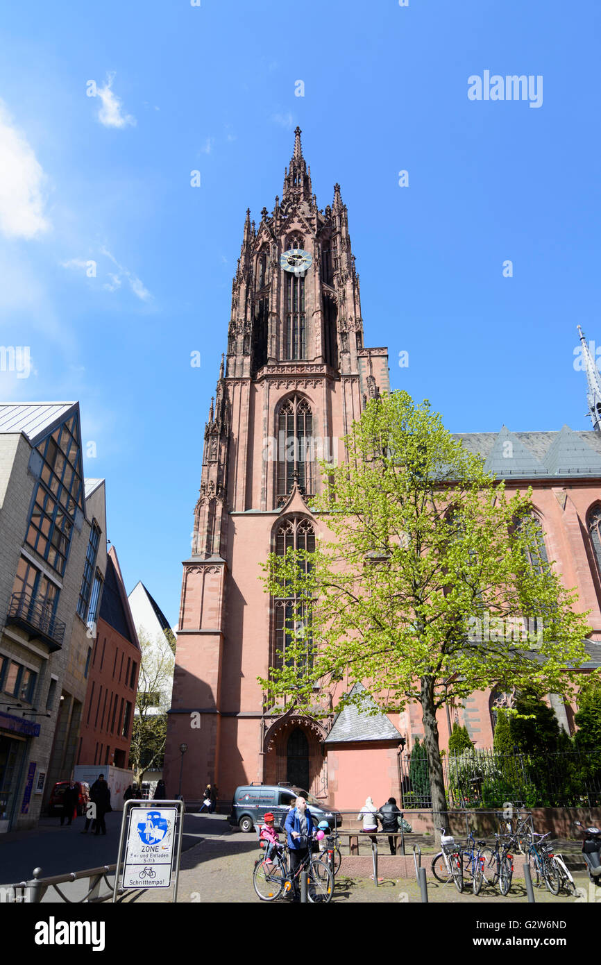 Cattedrale, Assia, Hesse , Frankfurt am Main Foto Stock