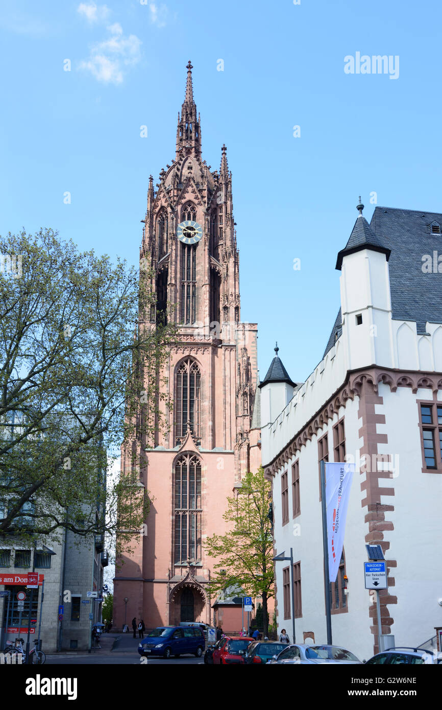 Cattedrale, Assia, Hesse , Frankfurt am Main Foto Stock