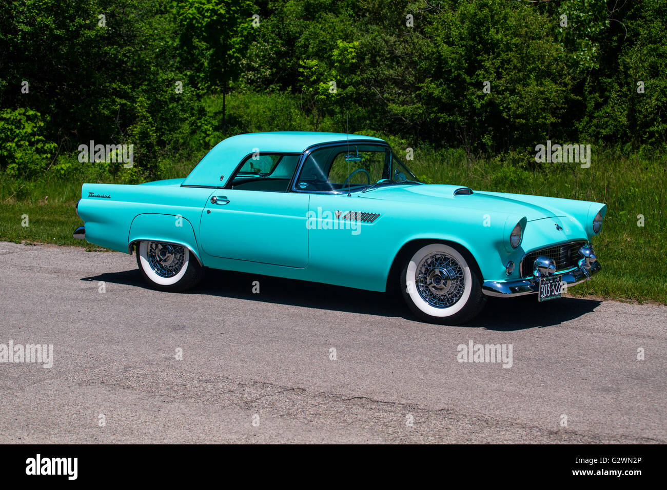 1955 Ford Thunderbird Foto Stock